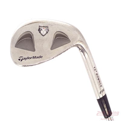TaylorMade Rac Chrome Wedge Sand SW 56° 12 Deg Bounce Rifle Flighted 6.0 Steel Stiff Right Handed 35.0in