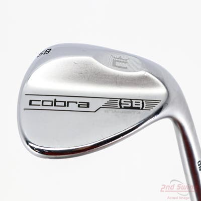 Cobra 2023 KING SB Wedge Lob LW 58° 8 Deg Bounce Versatile FST KBS Hi-Rev 2.0 125 Steel Stiff Right Handed 35.25in