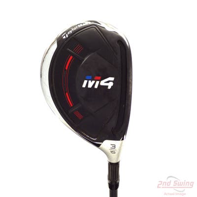 TaylorMade M4 Fairway Wood 3 Wood 3W 15° Aldila Synergy Blue 60 Graphite Stiff Right Handed 43.5in