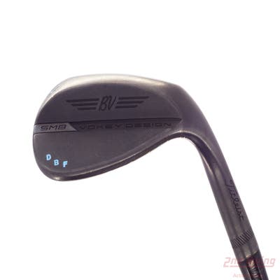 Titleist Vokey SM8 Jet Black Wedge Lob LW 60° 8 Deg Bounce M Grind FST KBS Tour-V 110 Steel Stiff Right Handed 35.5in