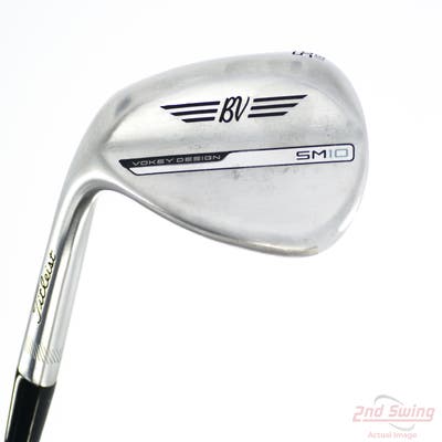 Titleist Vokey SM10 Tour Chrome Wedge Lob LW 58° 10 Deg Bounce S Grind Titleist Vokey BV Steel Wedge Flex Left Handed 35.25in