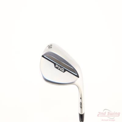 Ping s159 Chrome Wedge Lob LW 58° 6 Deg Bounce T Grind Z-Z 115 Wedge Steel Wedge Flex Right Handed Black Dot 35.5in