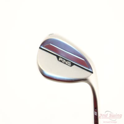 Ping s159 Chrome Wedge Lob LW 58° 10 Deg Bounce S Grind Z-Z 115 Wedge Steel Wedge Flex Right Handed Black Dot 34.75in