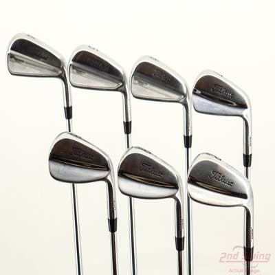 Titleist 620 MB/2023 T150/T100 Combo Iron Set 4-PW Project X Rifle 6.5 Steel X-Stiff Right Handed +1/4"