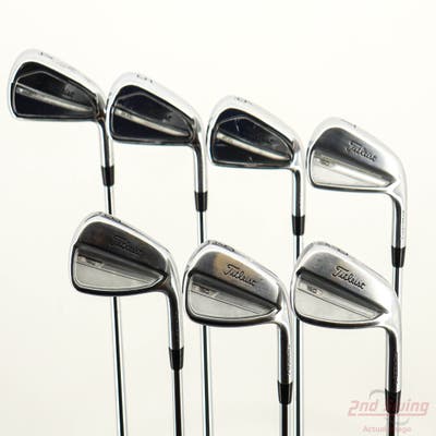 Titleist 2023 T150/T200 Combo Iron Set 4-PW Project X Rifle 6.0 Steel Stiff Right Handed +1/2"