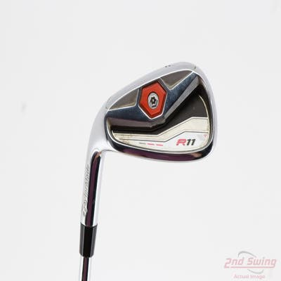TaylorMade R11 Single Iron Pitching Wedge PW Stock Steel Shaft Steel Regular Left Handed 36.0in