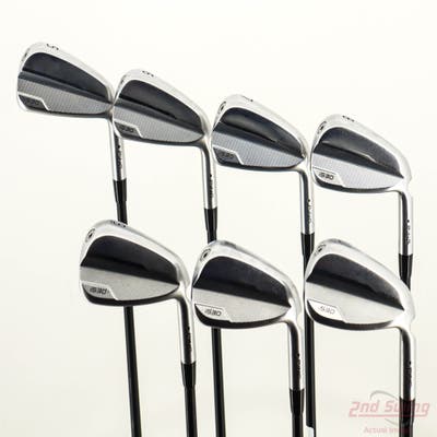 Ping i530 Iron Set 5-PW GW ALTA CB Black Graphite Senior Right Handed Black Dot +1/4"