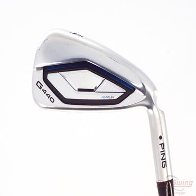 Ping G440 Single Iron 4 Iron AWT 2.0 Matte Black Graphite Regular Right Handed Black Dot 39.5in