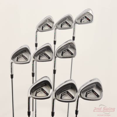 Ping I25 Iron Set 3-PW AW Ping CFS Steel Stiff Left Handed Black Dot +1/4"