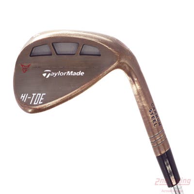 TaylorMade Milled Grind HI-TOE Wedge Sand SW 56° 10 Deg Bounce FST KBS Hi-Rev 2.0 Steel Wedge Flex Right Handed 35.5in