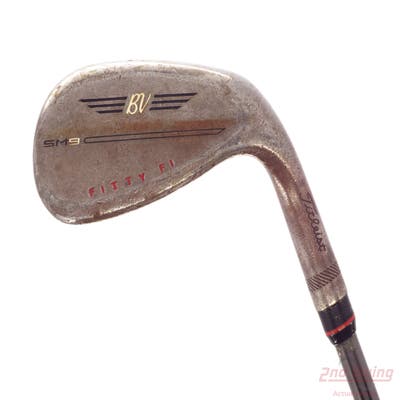 Titleist Vokey SM9 Raw Wedge Sand SW 56° 10 Deg Bounce S Grind FST KBS $-Taper Black PVD Steel Stiff Right Handed 35.0in