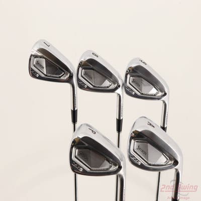 Srixon ZXi5 Iron Set 7-PW AW Stock Steel Shaft Steel Stiff Right Handed -1/4"