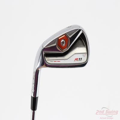TaylorMade R11 Single Iron 6 Iron Stock Steel Shaft Steel Regular Left Handed 38.0in