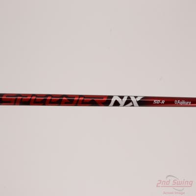 Used W/ TaylorMade RH Adapter Fujikura Speeder NX Red 50g Fairway Shaft Regular 41.75in
