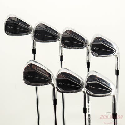 Mint TaylorMade Qi Iron Set 5-PW AW FST KBS MAX 85 MT Steel Regular Right Handed +1/4"