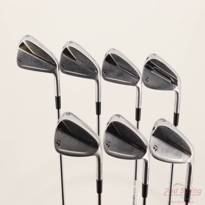 TaylorMade 2021 P790 Iron Set 5-PW AW FST KBS Tour $-Taper Lite Steel Stiff Right Handed +1"