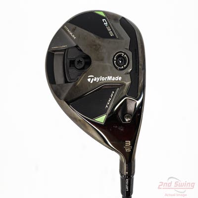 TaylorMade Qi35 Tour Fairway Wood 3 Wood 3W 15° Mitsubishi Kai'li Blue DarkWave 75 Graphite X-Stiff Right Handed 43.25in