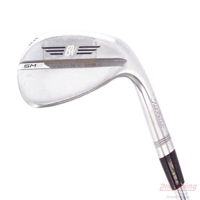 Titleist Vokey SM8 Tour Chrome Wedge Sand SW 56° 8 Deg Bounce M Grind FST KBS Hi-Rev 2.0 125 Steel Stiff Right Handed 35.5in