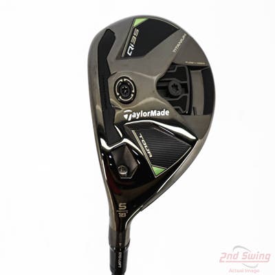 TaylorMade Qi35 Tour Fairway Wood 5 Wood 5W 18° Fujikura Ventus Blue 5 FW 2025 Graphite Senior Left Handed 42.25in