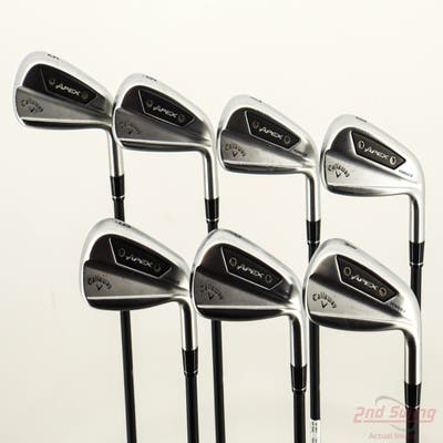 Callaway Apex Ai200 Iron Set 5-PW AW Mitsubishi MMT 70 Graphite Regular Right Handed STD