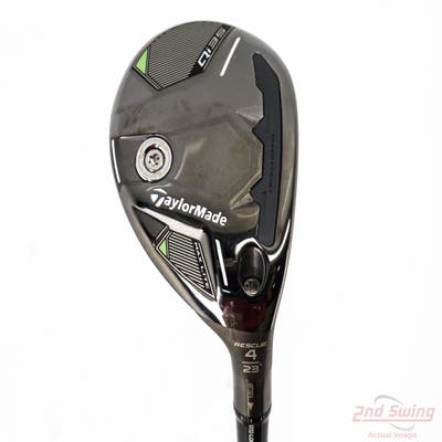 TaylorMade Qi35 MAX Lite Rescue Hybrid 4 Hybrid 23° Mitsubishi Vanquish 5 Blue Graphite Senior Right Handed 40.25in