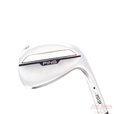 Ping s159 Chrome Wedge Sand SW 54° 10 Deg Bounce H Grind True Temper Dynamic Gold 105 Steel Stiff Right Handed Black Dot 35.5in