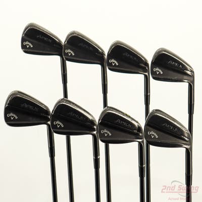 Callaway Apex TiFusion Iron Set 4-PW AW Mitsubishi MMT 105 Graphite Tour X-Stiff Right Handed -1/4"