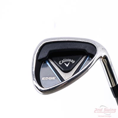 Callaway 2018 Edge Single Iron Pitching Wedge PW Callaway Edge Graphite Graphite Ladies Right Handed 34.75in