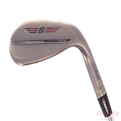 Titleist Vokey SM10 Nickel Wedge Lob LW 58° 10 Deg Bounce S Grind Titleist Vokey BV Steel Wedge Flex Right Handed 35.0in