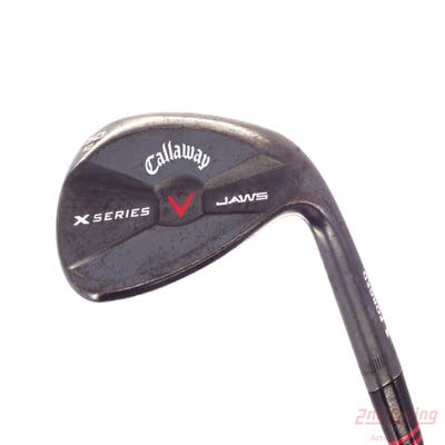 Callaway X Series Jaws Black Wedge Gap GW 50° 12 Deg Bounce Callaway Stock Steel Steel Wedge Flex Right Handed 35.25in