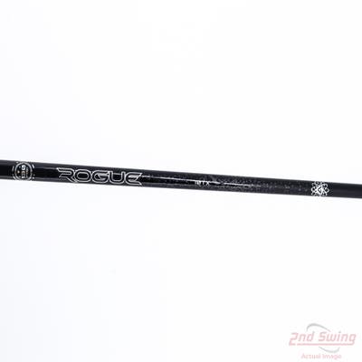 Used W/ Titleist Adapter Aldila Rogue Black 130 MSI 70 Driver Shaft Tour X-Stiff 44.0in