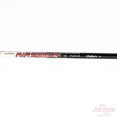 Used W/ TaylorMade RH Adapter Fujikura Air Speeder 45 Driver Shaft Regular 44.5in