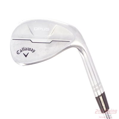 Callaway Opus Brushed Chrome Wedge Sand SW 54° 12 Deg Bounce S Grind FST KBS Tour-V Steel Regular Right Handed 35.0in