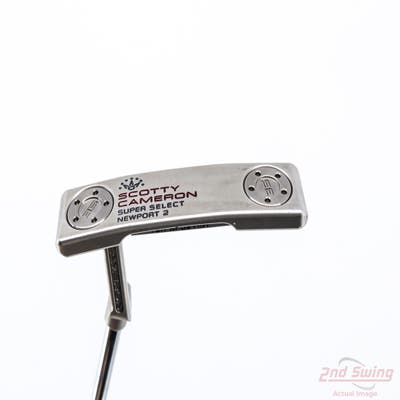 Titleist Scotty Cameron Super Select Newport 2 Putter Steel Left Handed 34.0in