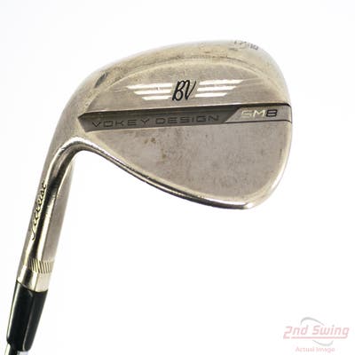 Titleist Vokey SM8 Brushed Steel Wedge Sand SW 54° 10 Deg Bounce S Grind Titleist Vokey BV Steel Wedge Flex Left Handed 35.5in