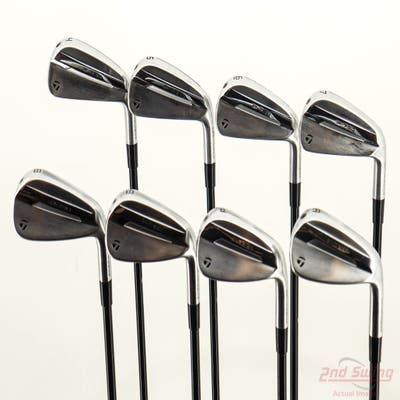 TaylorMade 2025 P790 Iron Set 4-PW AW Mitsubishi MMT 75 Graphite Stiff Right Handed +1/2"