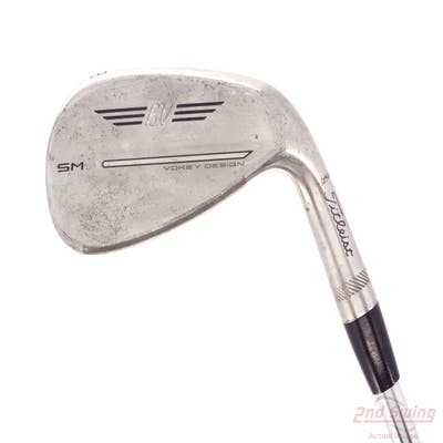 Titleist Vokey SM9 Raw Wedge Pitching Wedge PW 48° 10 Deg Bounce F Grind FST KBS Tour FLT Steel Wedge Flex Right Handed 35.75in