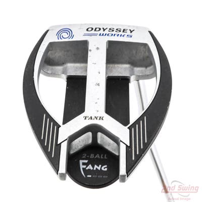 Odyssey Works 2-Ball Fang Tank Lined Putter Steel Right Handed 38.0in