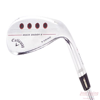 Callaway Mack Daddy 4 Chrome Wedge Lob LW 60° 12 Deg Bounce X Grind True Temper Dynamic Gold Tour Issue S200 Steel Stiff Right Handed 35.0in