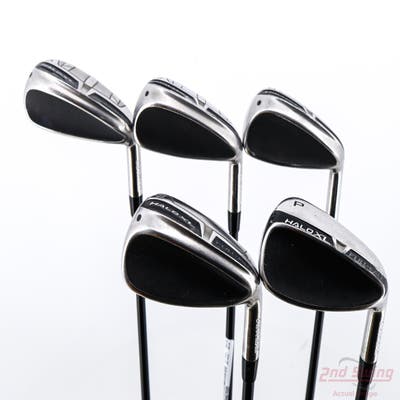 Cleveland HALO XL Full-Face Iron Set 6-PW UST Mamiya Helium Black Nanocore 60i Graphite Regular Right Handed -1/2"
