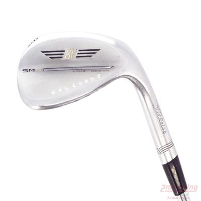 Titleist Vokey SM9 Tour Chrome Wedge Lob LW 58° 8 Deg Bounce M Grind FST KBS 610 Steel Wedge Flex Right Handed 35.5in