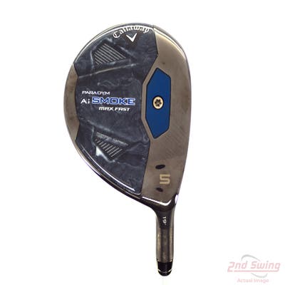 Callaway Paradym Ai Smoke Max Fast Fairway Wood 5 Wood 5W 19° Mitsubishi Eldio Blue/White 40 Graphite Ladies Right Handed 41.5in