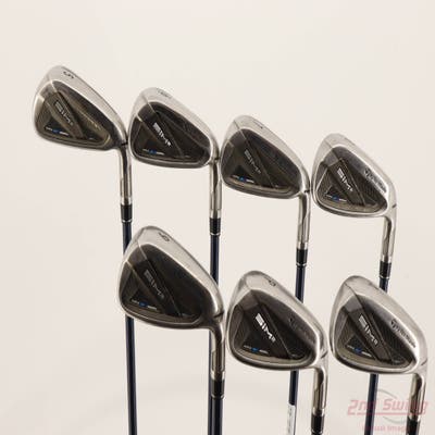 TaylorMade SIM2 MAX Iron Set 5-PW AW Fujikura Ventus Blue 6 Graphite Regular Right Handed -1/4"