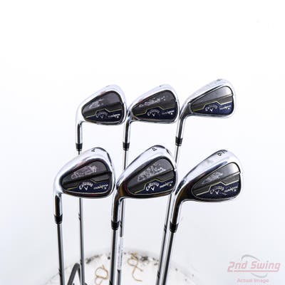 Callaway Paradym X Iron Set 6-PW AW Aldila Ascent PL 40 Graphite Ladies Left Handed -1"