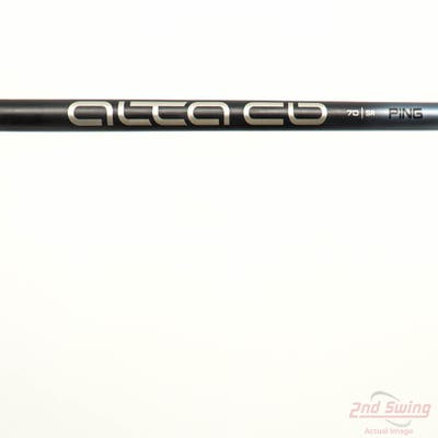 Used W/ Ping RH Adapter Ping ALTA CB 70 Slate 70g Hybrid Shaft Senior 39.5in