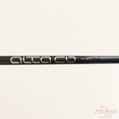 Used W/ Ping RH Adapter Ping ALTA CB 70 Slate 70 Hybrid Shaft Senior 39.5in