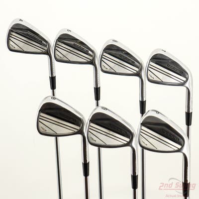 Cobra 2023 KING Tour Iron Set 4-PW Project X LZ 6.0 Steel Stiff Right Handed +3/4"