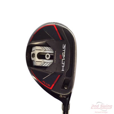TaylorMade Stealth 2 Plus Fairway Wood 3 Wood 3W 15° Mitsubishi Kai'li Red 75 Graphite Stiff Right Handed 43.25in