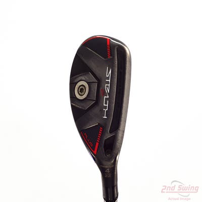 TaylorMade Stealth 2 Plus Rescue Hybrid 4 Hybrid 22° Fujikura Speeder NX Red 60 Graphite Stiff Right Handed 39.75in
