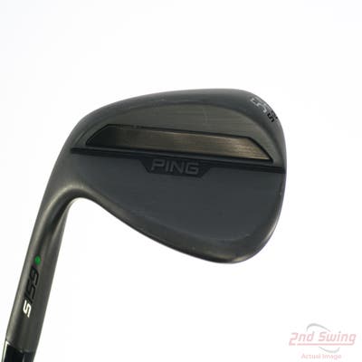Ping s159 Midnight Wedge Sand SW 54° 12 Deg Bounce S Grind Project X 6.0 Steel Stiff Left Handed Green Dot 35.5in